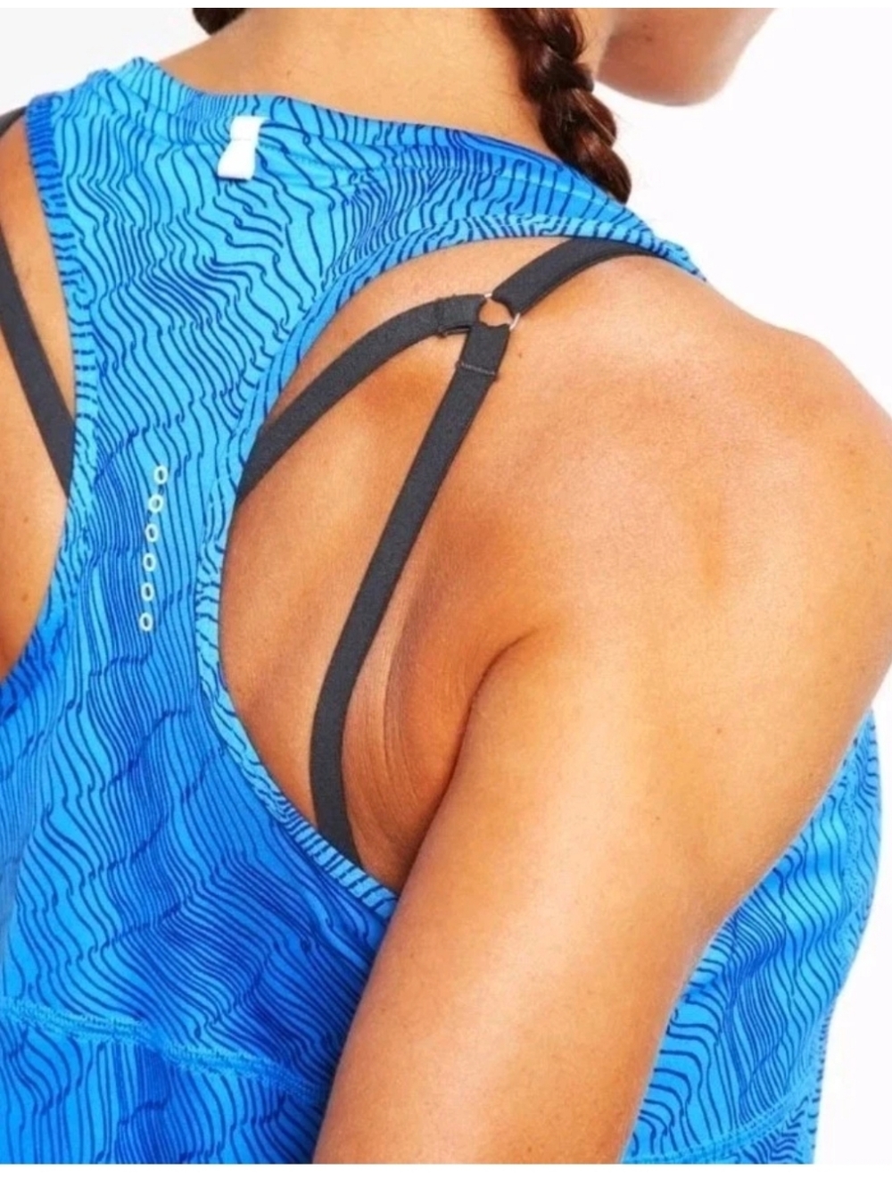 NIKE Performance Racerback Combat Tank Top - Picture 8 of 10